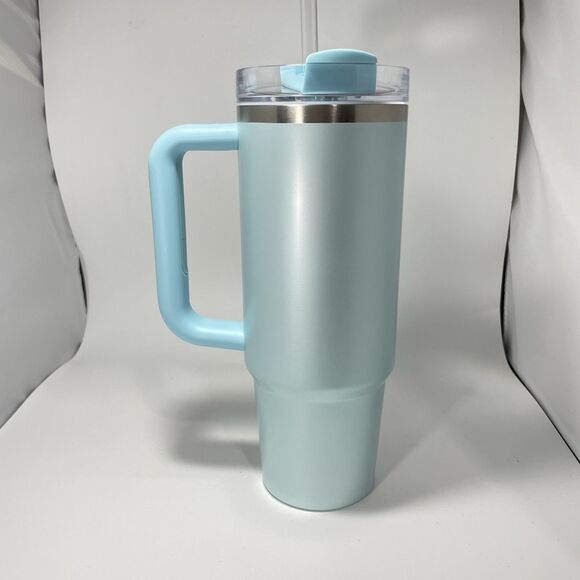 Starbucks x Stanley 2025 China Summer Fresh Blue 30oz SS Tumbler With Box - Picture 3 of 8